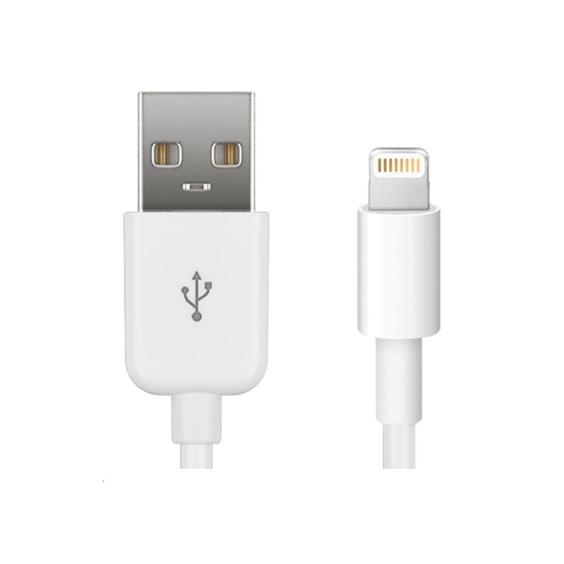 MicroConnect Lightning Cable MFI 0,5m White